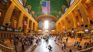 Walking Tour of Grand Central Terminal — New York City 【4K】🇺🇸 [upl. by Iadam907]