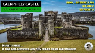 Caerphilly Castle  The Largest in Wales 2nd in Britain [upl. by Wadlinger935]