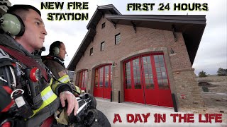 First 24 Hours in a New Fire Station  A Day in the Life [upl. by Sucramed]