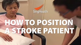 How To Position A Stroke Patient [upl. by Arleta]