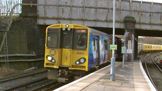 Half an Hour at 216  Birkenhead North Station 1022017  Class 507 508 terminus [upl. by Nylirac]